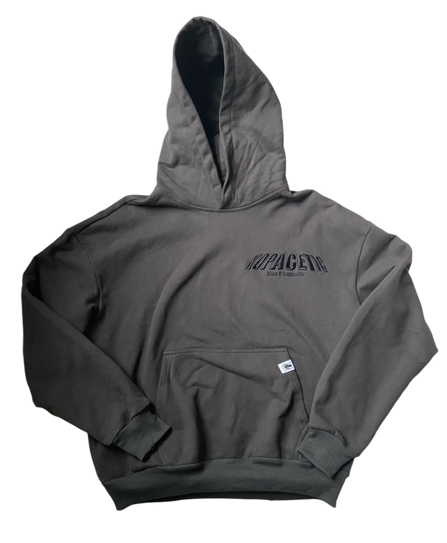 KOPACETIC Charcoal Grey Cotton Hoodie